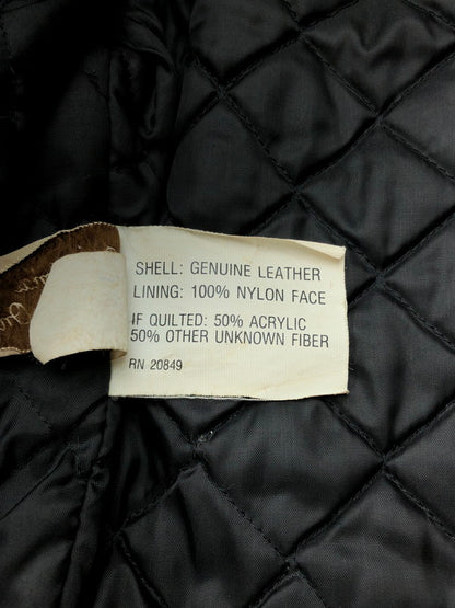 【現状渡し品】【メンズ】 EXCELLED エクセルド 70~80’s USA製 DOUBLE RIDERS LEATHER JACKET 70～80年代 USA製 ダブルライダースレザージャケット アウター ヴィンテージ 146-250821-rt-10-tag サイズ：14 カラー：ブラック 万代Net店