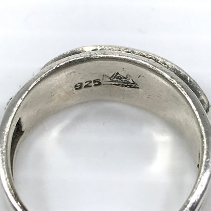 【中古品】【メンズ】 SAAD サード SV925 天然石リング 指輪 アクセサリー 191-250830-hi-06-tag カラー：シルバー 12.5号 万代Net店