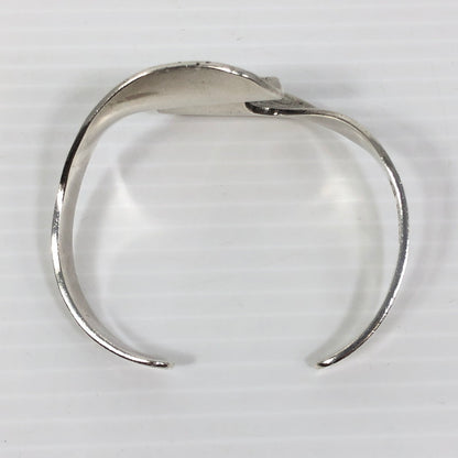 【中古品】【メンズ】 SV925 MEXICAN SILVER CUFF BANGLE シルバー925 メキシカン シルバー カフバングル アクセサリー 191-250827-hi-08-tag カラー：シルバー 万代Net店