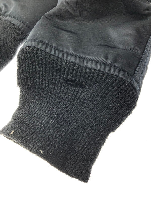 【中古品】【メンズ】 ALPHA アルファ × RAGE BLUE レイジブルー 別注 コラボ MA-1 FLIGHT JACKET RB030006AT フライトジャケット アウター 145-250821-rt-09-tag サイズ：M カラー：ブラック 万代Net店