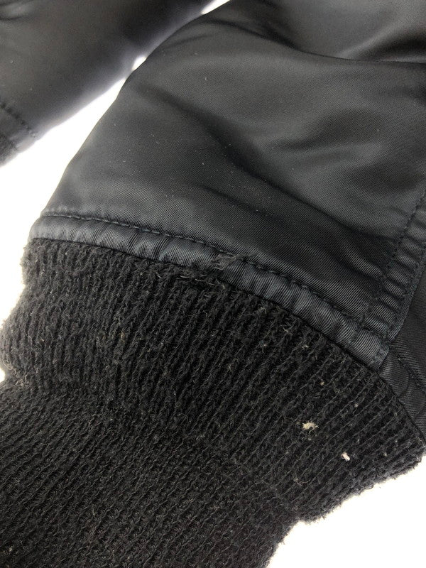 【中古品】【メンズ】 ALPHA アルファ × RAGE BLUE レイジブルー 別注 コラボ MA-1 FLIGHT JACKET RB030006AT フライトジャケット アウター 145-250821-rt-09-tag サイズ：M カラー：ブラック 万代Net店