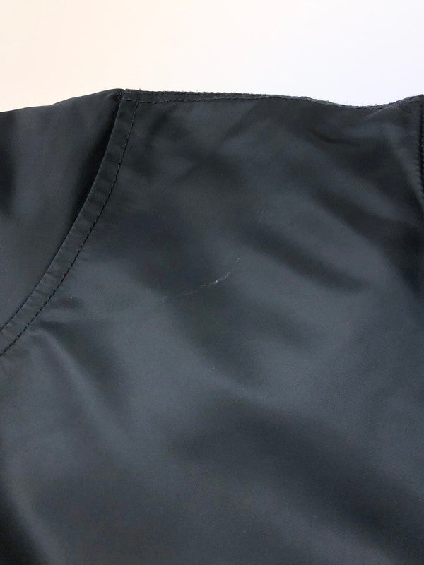 【中古品】【メンズ】 ALPHA アルファ × RAGE BLUE レイジブルー 別注 コラボ MA-1 FLIGHT JACKET RB030006AT フライトジャケット アウター 145-250821-rt-09-tag サイズ：M カラー：ブラック 万代Net店