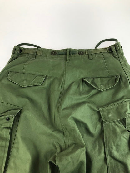 【中古品】【メンズ】 U.S.ARMY CONMAR ZIP M-51 FIELD PANTS MODIFY MIL-T-2060A M51ディファイフィールドカーゴパンツ 157-250904-rt-17-tag サイズ：L カラー：カーキ 万代Net店
