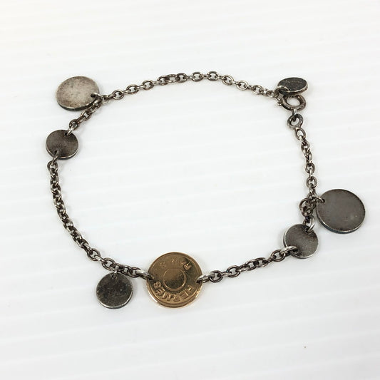 【中古品】【レディース】 HERMES エルメス AU750 SV925 CONFETTIS BRACELET SERIE コンフェッティ ブレスレット セリエ アクセサリー 182-250827-hi-05-tag カラー：シルバー/ゴールド 万代Net店