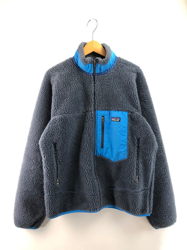 【中古品】【メンズ】 patagonia パタゴニア USA製 CLASSIC RETRO X JAKCET 23055 USA製 11年製 クラシック レトロ エックス ジャケット 144-250821-rt-07-tag サイズ：M カラー：ブルー 万代Net店