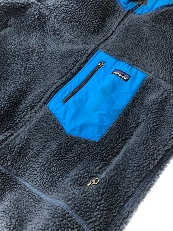 【中古品】【メンズ】 patagonia パタゴニア USA製 CLASSIC RETRO X JAKCET 23055 USA製 11年製 クラシック レトロ エックス ジャケット 144-250821-rt-07-tag サイズ：M カラー：ブルー 万代Net店