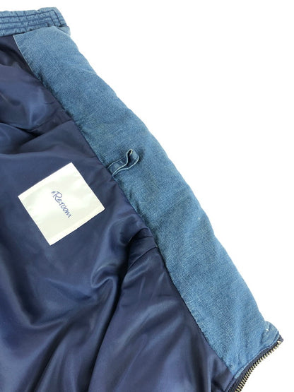 【中古品】【メンズ】 RE:ROOM リルーム VINTAGE DOWN VEST REJ035 ヴィンテージ ダウンベスト アウター 140-250909-na-04-tag サイズ：M カラー：ライトインディゴ 万代Net店
