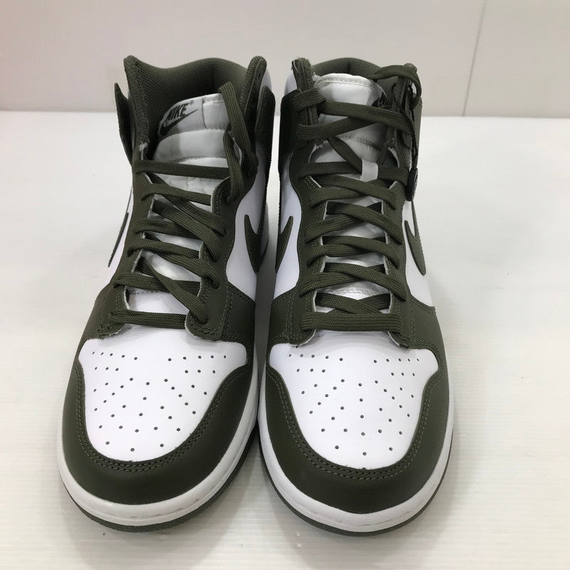 【中古美品】【メンズ】 NIKE ナイキ DUNK HIGH RETRO DD1399-107 ダンク ハイ "チャンピオンシップ カーキ スニーカー 靴 160-250903-rt-06-tag サイズ：27.5cm US 9.5 カラー：ホワイト/シカゴカーキ 万代Net店