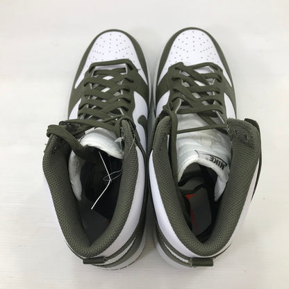 【中古美品】【メンズ】 NIKE ナイキ DUNK HIGH RETRO DD1399-107 ダンク ハイ "チャンピオンシップ カーキ スニーカー 靴 160-250903-rt-06-tag サイズ：27.5cm US 9.5 カラー：ホワイト/シカゴカーキ 万代Net店