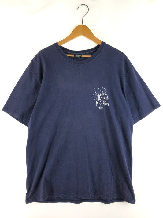 【現状渡し品】【メンズ】 STUSSY ステューシー GRAPHIC S/S T-SHIRT グラフィック ショートスリーブ Tシャツ 半袖 トップス 142-250902-yy-05-tag サイズ：L カラー：ネイビー 万代Net店