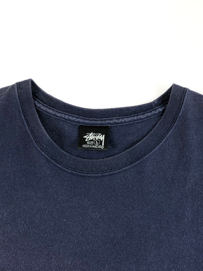 【現状渡し品】【メンズ】 STUSSY ステューシー GRAPHIC S/S T-SHIRT グラフィック ショートスリーブ Tシャツ 半袖 トップス 142-250902-yy-05-tag サイズ：L カラー：ネイビー 万代Net店