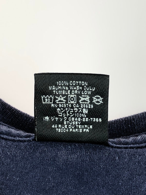 【現状渡し品】【メンズ】 STUSSY ステューシー GRAPHIC S/S T-SHIRT グラフィック ショートスリーブ Tシャツ 半袖 トップス 142-250902-yy-05-tag サイズ：L カラー：ネイビー 万代Net店