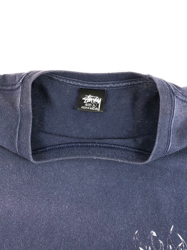 【現状渡し品】【メンズ】 STUSSY ステューシー GRAPHIC S/S T-SHIRT グラフィック ショートスリーブ Tシャツ 半袖 トップス 142-250902-yy-05-tag サイズ：L カラー：ネイビー 万代Net店