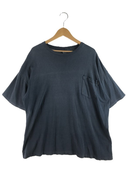 【現状渡し品】【メンズ】 STUSSY ステューシー OLD 80'S POCKET S/S TEE 80年代 ポケット Tシャツ 半袖Tシャツ 142-250830-na-03-tag サイズ：ＸＬ カラー：ネイビー 万代Net店