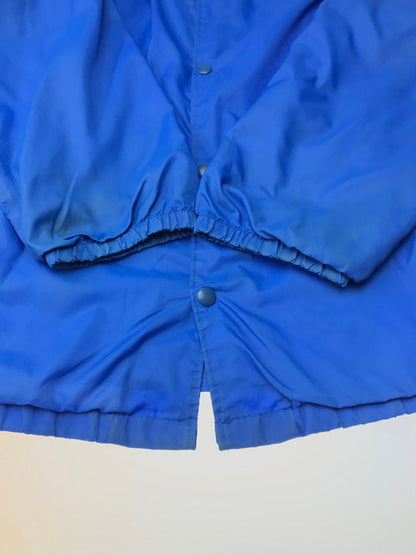 【現状渡し品】【メンズ】 VINTAGE NYLON COACH JACKET ヴィンテージ ナイロン コーチジャケット USA製 ライトアウター 142-250911-yy-25-tag サイズ：L カラー：ブルー 万代Net店