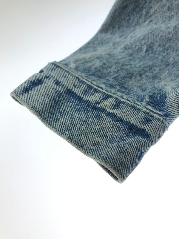 【中古品】【メンズ】 80’s～90's VINTAGE DENIMJACKET 70507 80～90年代 ヴィンテージ デニムジャケット ボタン裏刻印777 ライトアウター 146-250911-yy-26-tag サイズ：L カラー：ライトブルー 万代Net店