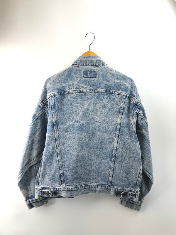【中古品】【メンズ】 80’s～90's VINTAGE DENIMJACKET 70507 80～90年代 ヴィンテージ デニムジャケット ボタン裏刻印777 ライトアウター 146-250911-yy-26-tag サイズ：L カラー：ライトブルー 万代Net店