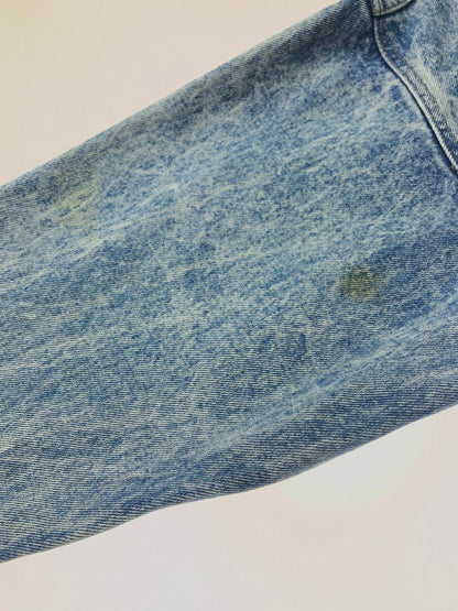 【中古品】【メンズ】 80’s～90's VINTAGE DENIMJACKET 70507 80～90年代 ヴィンテージ デニムジャケット ボタン裏刻印777 ライトアウター 146-250911-yy-26-tag サイズ：L カラー：ライトブルー 万代Net店