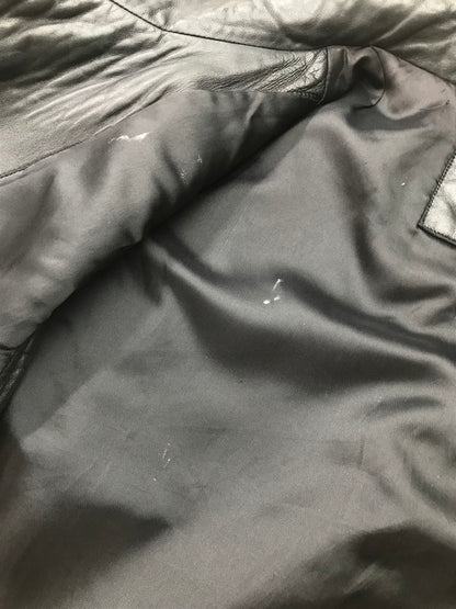 【現状渡し品】【メンズ】 Banana Republic バナナリパブリック 90~00's FULL ZIP LEATHER VEST 90~2000年代 フルジップ レザーベスト トップス 146-250912-rt-01-tag サイズ：XL カラー：ブラック 万代Net店