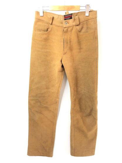 【現状渡し品】【メンズ】 PHERROW'S フェローズ OBSTINATE SUEDE PANTS スエード パンツ ボトムス 156-260827-rt-06-tagh サイズ：32 カラー：ブラウン 万代Net店