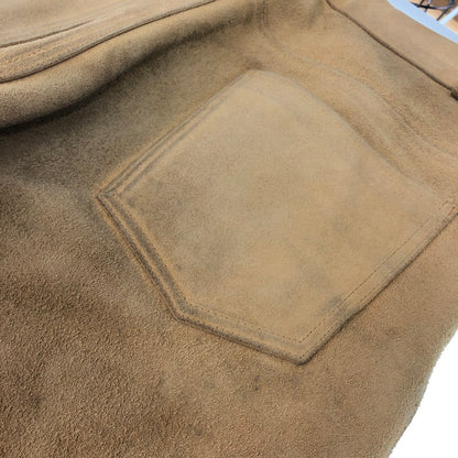 【現状渡し品】【メンズ】 PHERROW'S フェローズ OBSTINATE SUEDE PANTS スエード パンツ ボトムス 156-260827-rt-06-tagh サイズ：32 カラー：ブラウン 万代Net店
