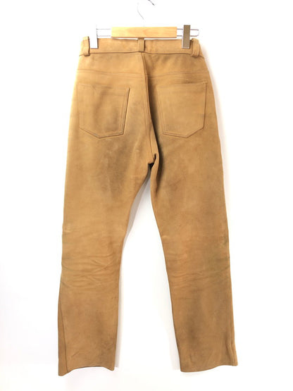 【現状渡し品】【メンズ】 PHERROW'S フェローズ OBSTINATE SUEDE PANTS スエード パンツ ボトムス 156-260827-rt-06-tagh サイズ：32 カラー：ブラウン 万代Net店