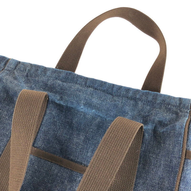 【中古品】【メンズ】 DENIM TOTEBAG デニム トートバッグ カバン 188-250913-na-08-tag カラー：インディゴ 万代Net店