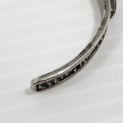 【現状渡し品】【メンズ】 ZUNI ズニ族 V.DEWA作 STERLING INLAY BANGLE スターリング インレイバングル アクセサリー 191-250827-hi-06-tag カラー：シルバー 万代Net店