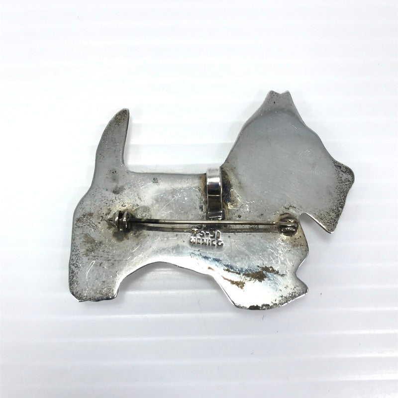 【中古品】【レディース】 MEXICAN JEWELRY メキシカン ジュエリー SV925 2トーン ドッグモチーフ ブローチ TS-31 アクセサリー 193-250830-hi-01-tag カラー：シルバー/ゴールド 万代Net店