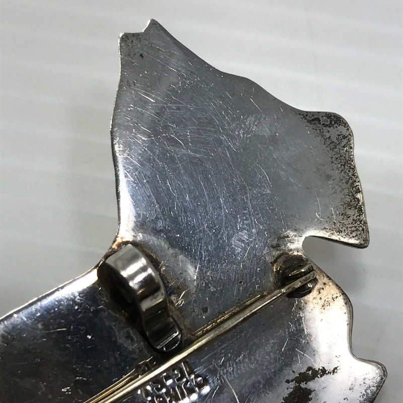 【中古品】【レディース】 MEXICAN JEWELRY メキシカン ジュエリー SV925 2トーン ドッグモチーフ ブローチ TS-31 アクセサリー 193-250830-hi-01-tag カラー：シルバー/ゴールド 万代Net店