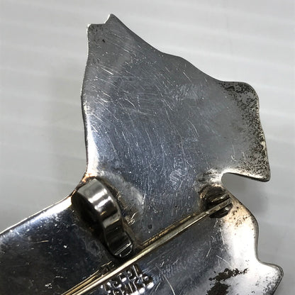 【中古品】【レディース】 MEXICAN JEWELRY メキシカン ジュエリー SV925 2トーン ドッグモチーフ ブローチ TS-31 アクセサリー 193-250830-hi-01-tag カラー：シルバー/ゴールド 万代Net店