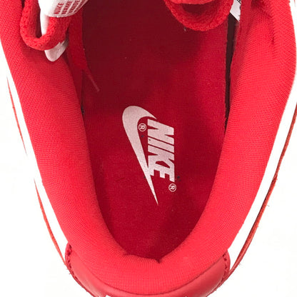 【中古品】【メンズ】 NIKE ナイキ DUNK LOW SP WHITE AND UNIVERSITY RED CU1727-100 ダンク ロー SP スニーカー 靴 160-250903-rt-08-tag サイズ：26.5cm US 8.5 カラー：ホワイト/ユニバーシティーレッド 万代Net店