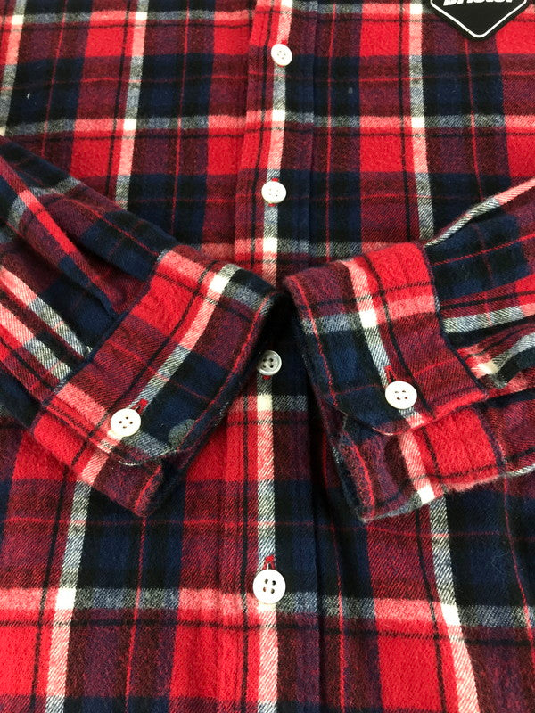 【中古品】【メンズ】 F.C.R.B. エフシーアールビー 18AW 40 STAR FLANNEL SHIRT FCRB-189056 背中 プリント フランネルシャツ トップス 142-250904-rt-05-tag サイズ：M カラー：レッド 万代Net店