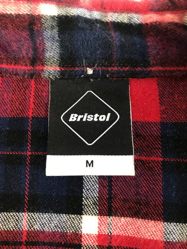 【中古品】【メンズ】 F.C.R.B. エフシーアールビー 18AW 40 STAR FLANNEL SHIRT FCRB-189056 背中 プリント フランネルシャツ トップス 142-250904-rt-05-tag サイズ：M カラー：レッド 万代Net店