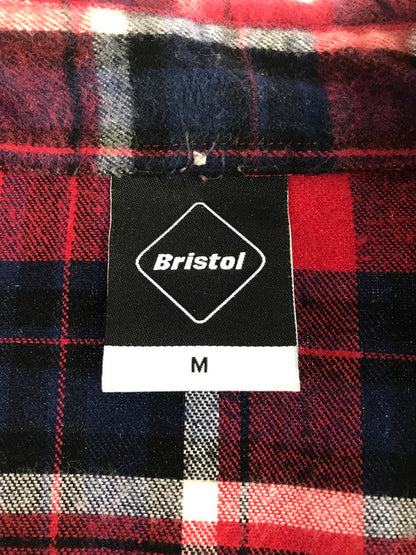 【中古品】【メンズ】 F.C.R.B. エフシーアールビー 18AW 40 STAR FLANNEL SHIRT FCRB-189056 背中 プリント フランネルシャツ トップス 142-250904-rt-05-tag サイズ：M カラー：レッド 万代Net店