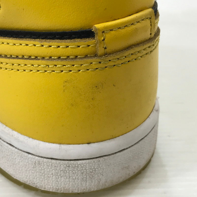 【中古品】【メンズ】 NIKE ナイキ AIR JORDAN 1 MID SE NEW LOVE (2025) HJ6654-071 エアジョーダン1 ミッド SE ニューラブ (2025) スニーカー 靴 160-250903-rt-02-tag サイズ：26cm US 8 カラー：ブラック/イエロー 万代Net店