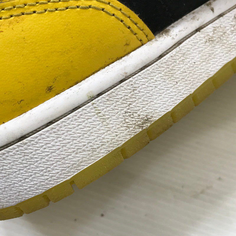 【中古品】【メンズ】 NIKE ナイキ AIR JORDAN 1 MID SE NEW LOVE (2025) HJ6654-071 エアジョーダン1 ミッド SE ニューラブ (2025) スニーカー 靴 160-250903-rt-02-tag サイズ：26cm US 8 カラー：ブラック/イエロー 万代Net店