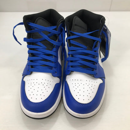 【中古品】【メンズ】 NIKE ナイキ AIR JORDAN 1 MID GAME ROYAL WHITE BLACK DQ8426-402 エアジョーダン1 スニーカー 靴 160-250903-rt-01-tag サイズ：27.5cm US 9.5 カラー：ゲームロイヤル/ホワイト/ブラック 万代Net店