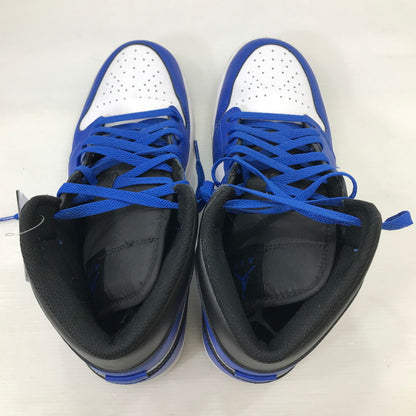 【中古品】【メンズ】 NIKE ナイキ AIR JORDAN 1 MID GAME ROYAL WHITE BLACK DQ8426-402 エアジョーダン1 スニーカー 靴 160-250903-rt-01-tag サイズ：27.5cm US 9.5 カラー：ゲームロイヤル/ホワイト/ブラック 万代Net店