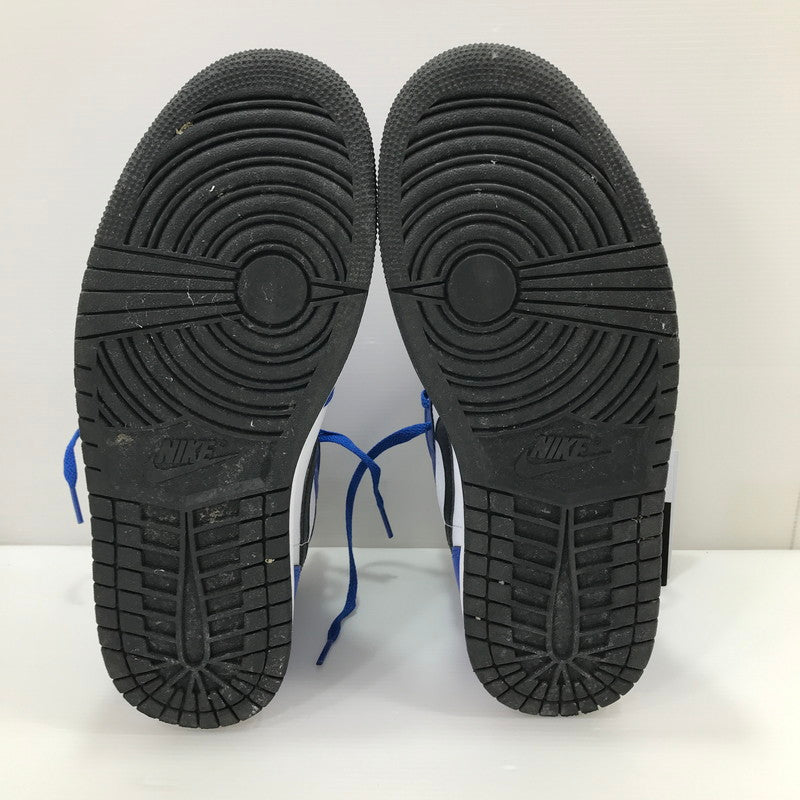 【中古品】【メンズ】 NIKE ナイキ AIR JORDAN 1 MID GAME ROYAL WHITE BLACK DQ8426-402 エアジョーダン1 スニーカー 靴 160-250903-rt-01-tag サイズ：27.5cm US 9.5 カラー：ゲームロイヤル/ホワイト/ブラック 万代Net店