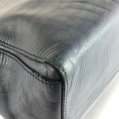 【中古品】【レディース】 MOTHERHOUSE マザーハウス LEATHER SHOULDER BAG レザー ショルダーバッグ カバン 188-250916-na-07-tag カラー：ネイビー 万代Net店