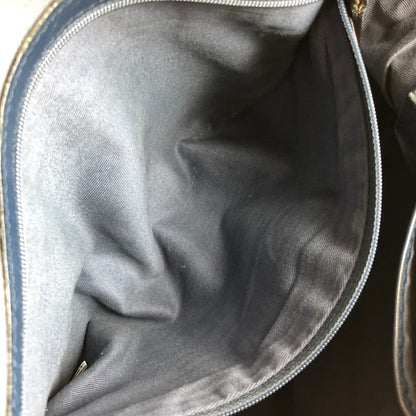 【中古品】【レディース】 MOTHERHOUSE マザーハウス LEATHER SHOULDER BAG レザー ショルダーバッグ カバン 188-250916-na-07-tag カラー：ネイビー 万代Net店