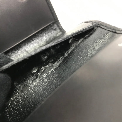 【ジャンク品】【メンズ】 Salvatore Ferragamo サルヴァトーレフェラガモ KEY CASE 三つ折り キーケース キーリング 財布 200-250830-hi-07-tag カラー：ブラック 万代Net店