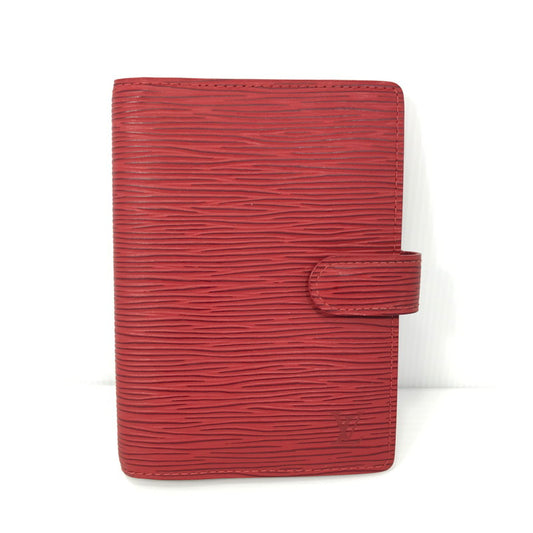 【現状渡し品】【レディース】 LOUIS VUITTON ルイ・ヴィトン エピ アジェンダPM R20057 手帳カバー 179-250830-hi-10-tag カラー：カスティリアンレッド 万代Net店