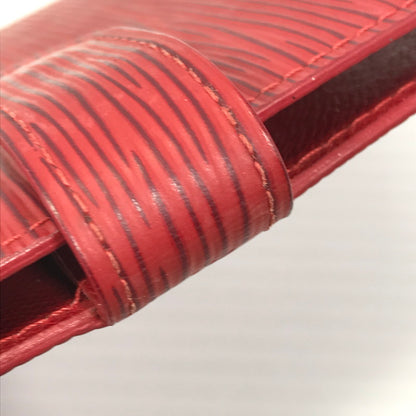 【現状渡し品】【レディース】 LOUIS VUITTON ルイ・ヴィトン エピ アジェンダPM R20057 手帳カバー 179-250830-hi-10-tag カラー：カスティリアンレッド 万代Net店