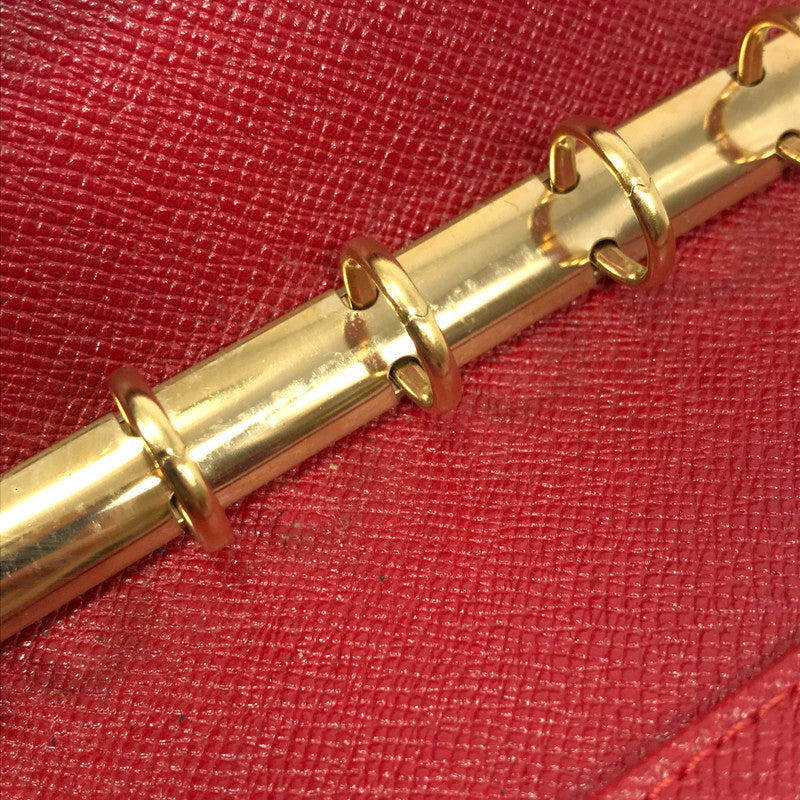 【現状渡し品】【レディース】 LOUIS VUITTON ルイ・ヴィトン エピ アジェンダPM R20057 手帳カバー 179-250830-hi-10-tag カラー：カスティリアンレッド 万代Net店