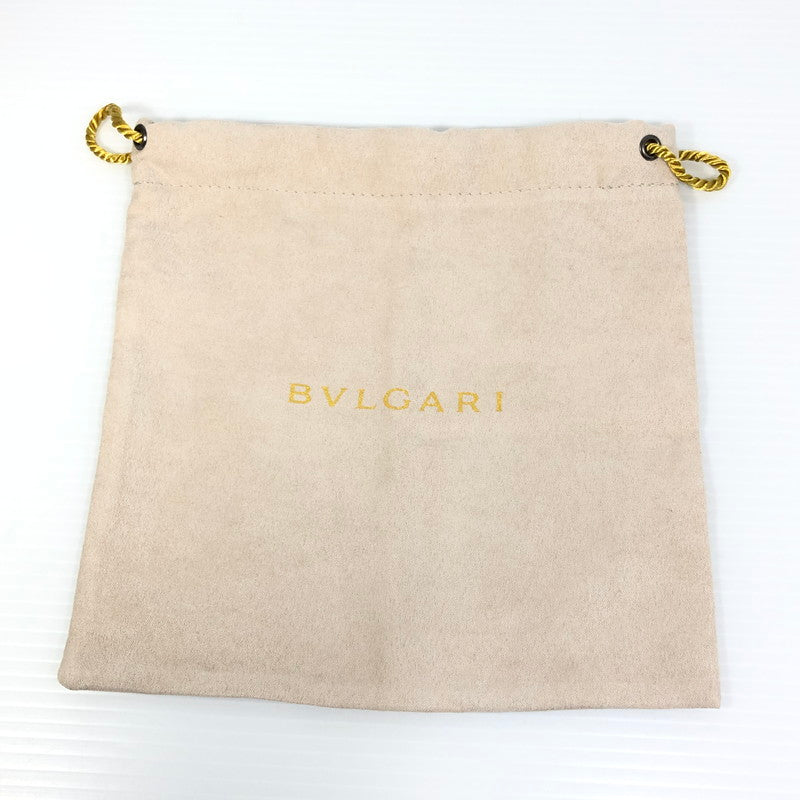 【中古品】【メンズ】 BVLGARI ブルガリ ラウンドロゴ バックル ベルト 38955 服飾小物 183-250903-na-10-tag サイズ：44/110 カラー：ブラック 万代Net店
