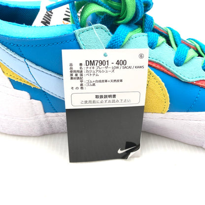 【中古美品】【メンズ】 KAWS × SACAI × NIKE DM7901-400 BLAZER LOW NEPTUNE BLUE スニーカー 靴 160-250828-rt-17-tag サイズ：28cm US 10 カラー：ブルー系 万代Net店