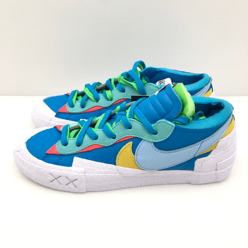 【中古美品】【メンズ】 KAWS × SACAI × NIKE DM7901-400 BLAZER LOW NEPTUNE BLUE スニーカー 靴 160-250828-rt-17-tag サイズ：28cm US 10 カラー：ブルー系 万代Net店
