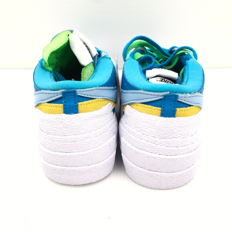 【中古美品】【メンズ】 KAWS × SACAI × NIKE DM7901-400 BLAZER LOW NEPTUNE BLUE スニーカー 靴 160-250828-rt-17-tag サイズ：28cm US 10 カラー：ブルー系 万代Net店